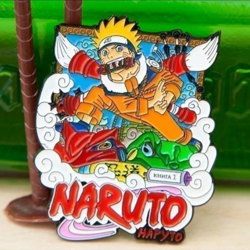 Naruto Enamel Pin - Multicolor Hokage Shippuden Sasuke Sakura Hidden Leaf